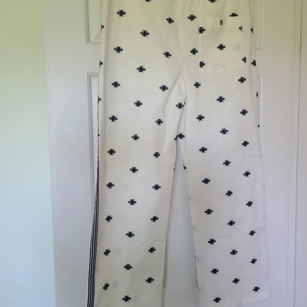 🐝  Maeve for Anthropologie Bee track pants NWT sz S 🐝 - Picture 3 of 7